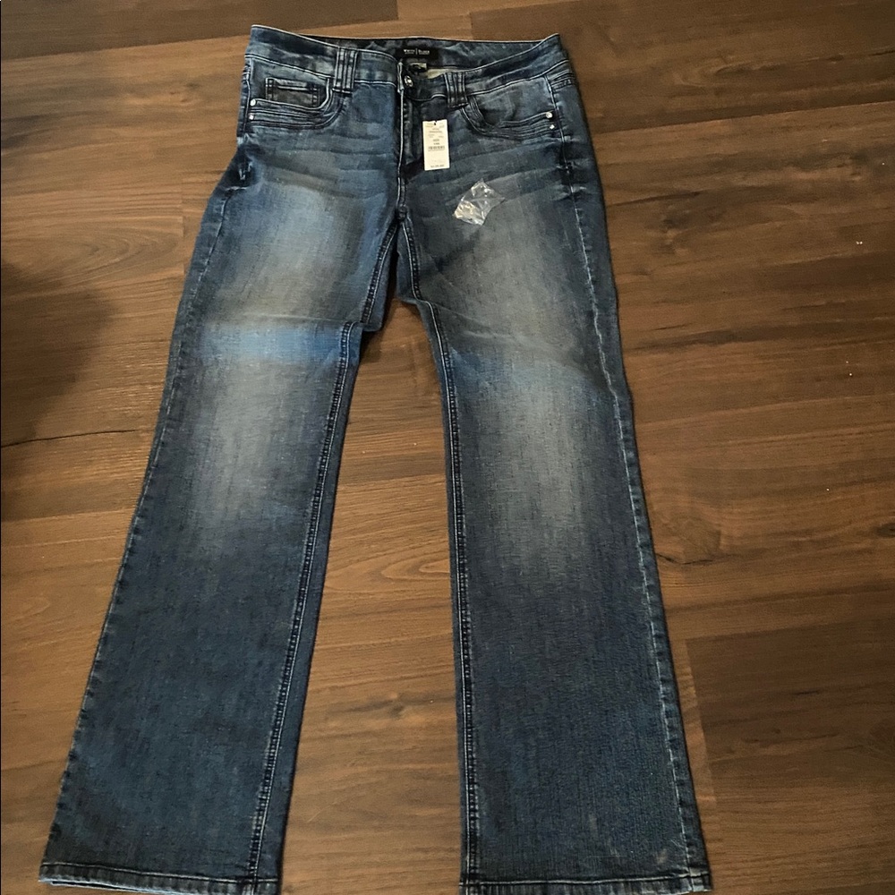 White House Black Market Dark Wash Boot Cut Jeans